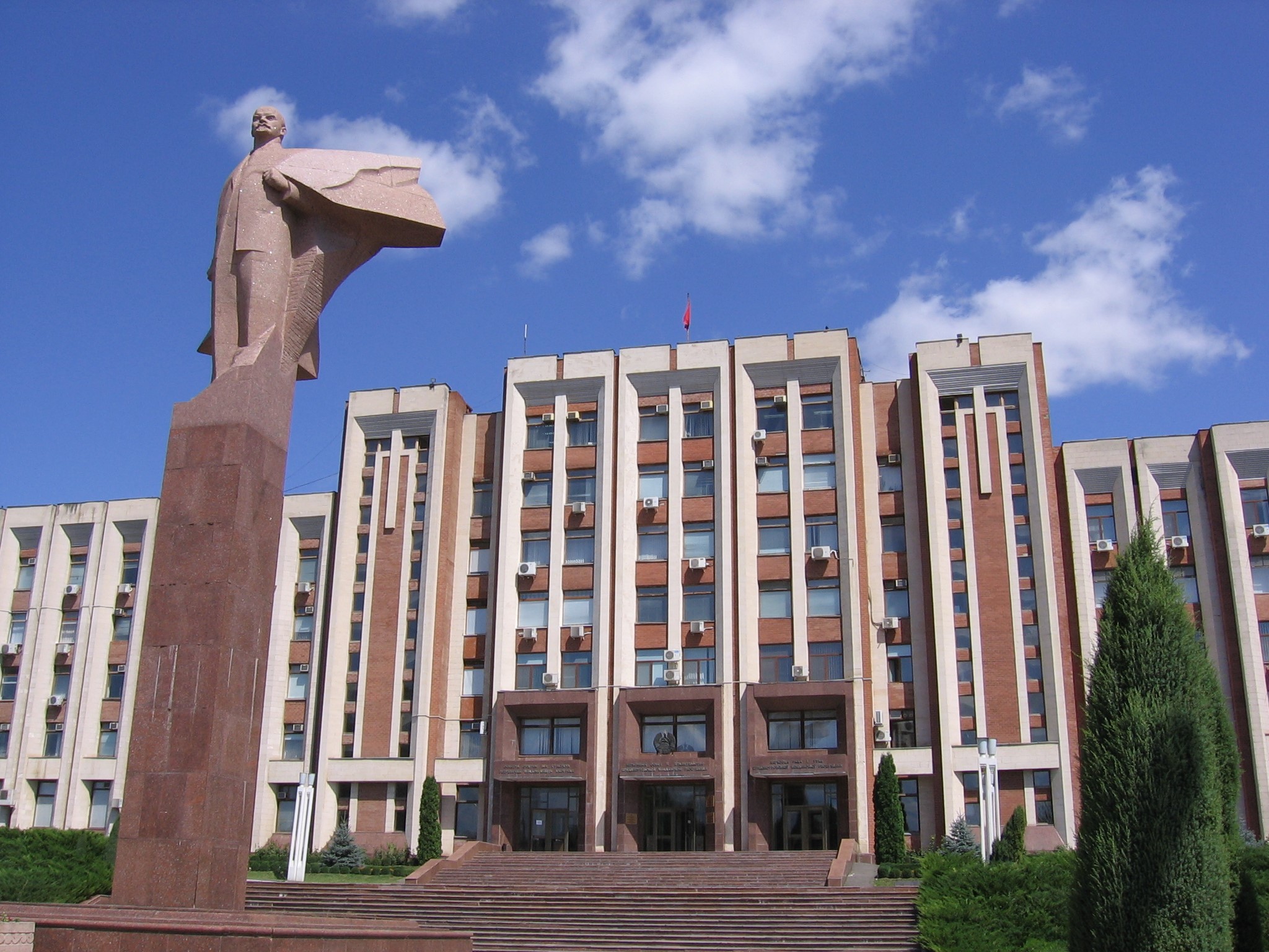 Lenin Monument Tiraspol Transnistria